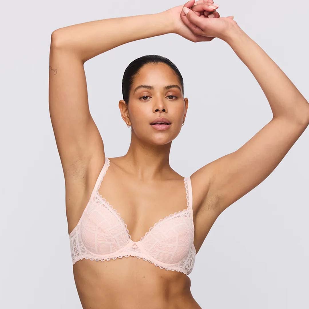 Jadei Removable Pads Push Up Bra