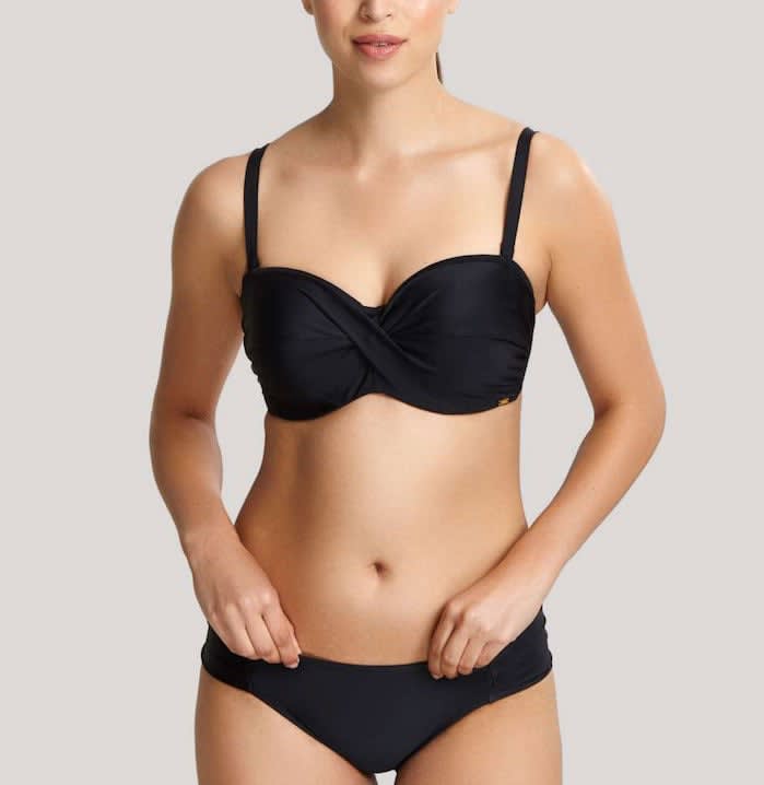 Anya Riva Twist Bandeau Bikini Top