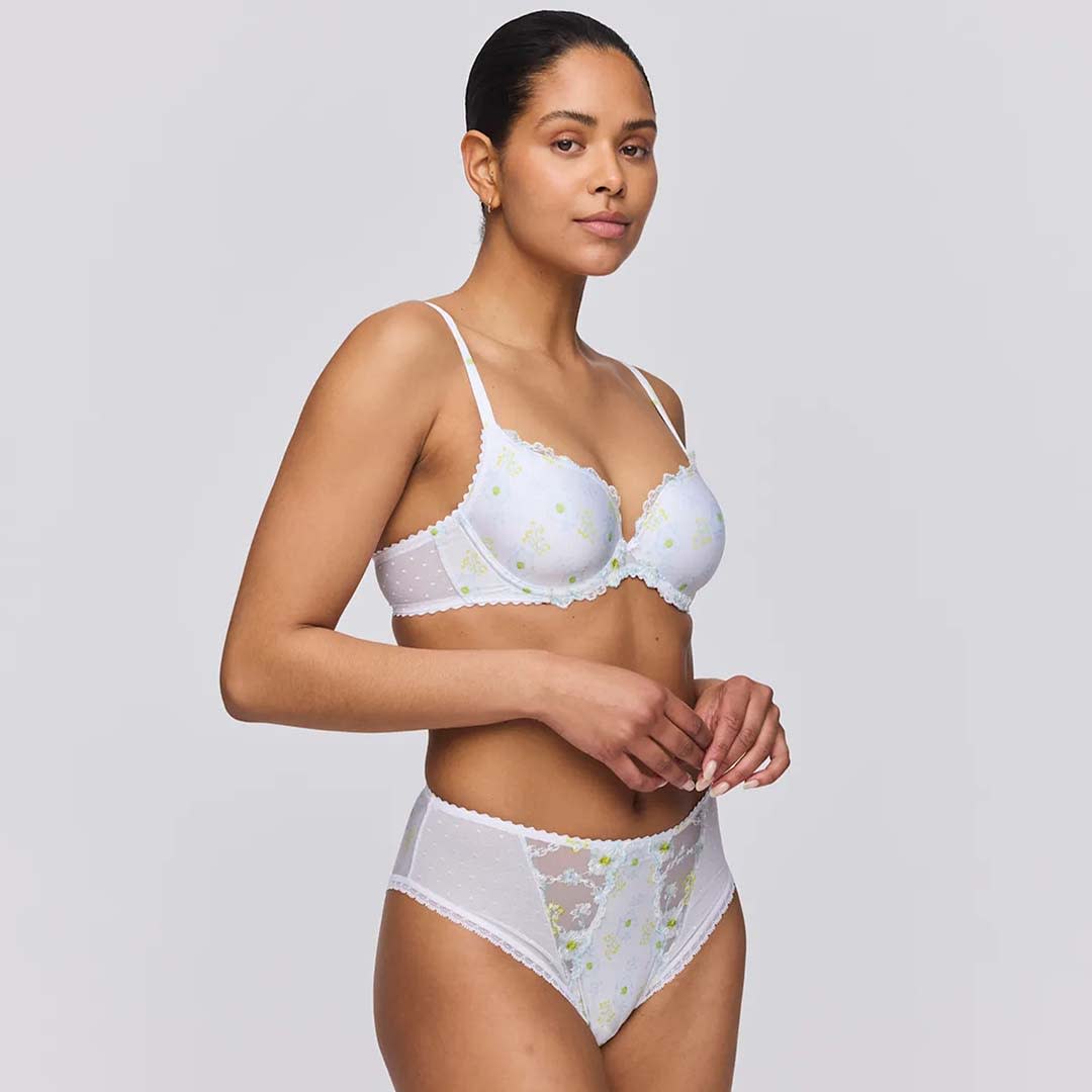 Chen Padded Heart Shape Bra