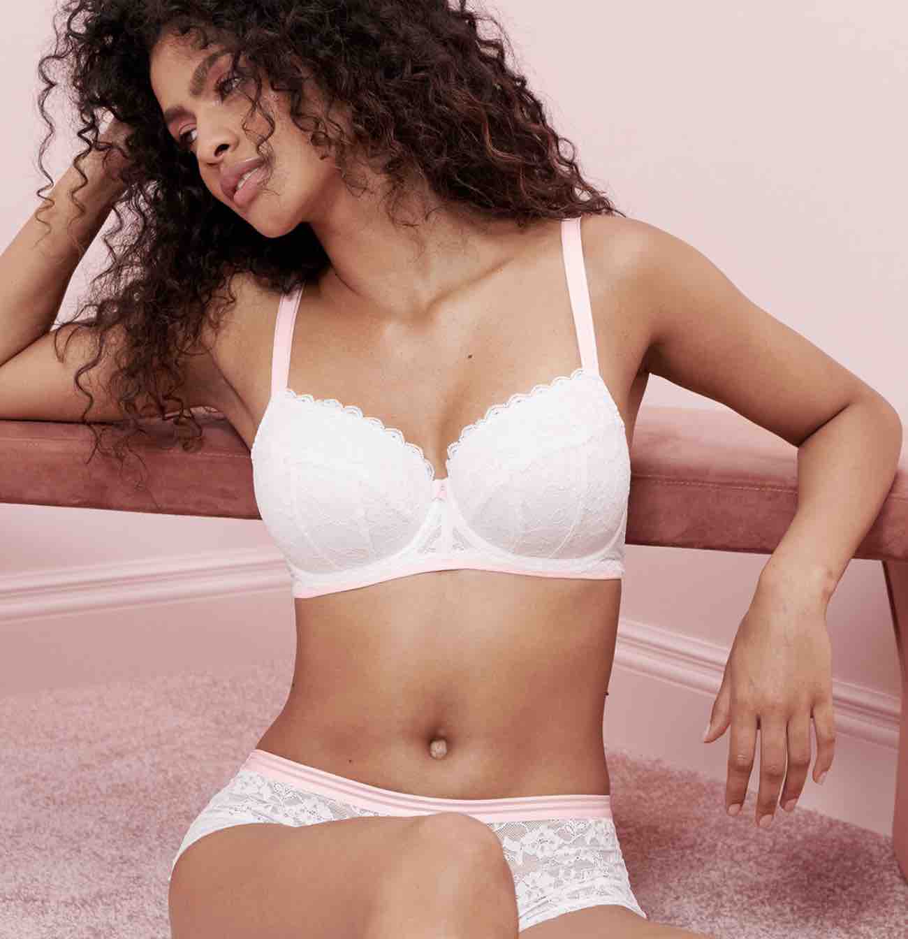 Offbeat Padded Half Cup Bra