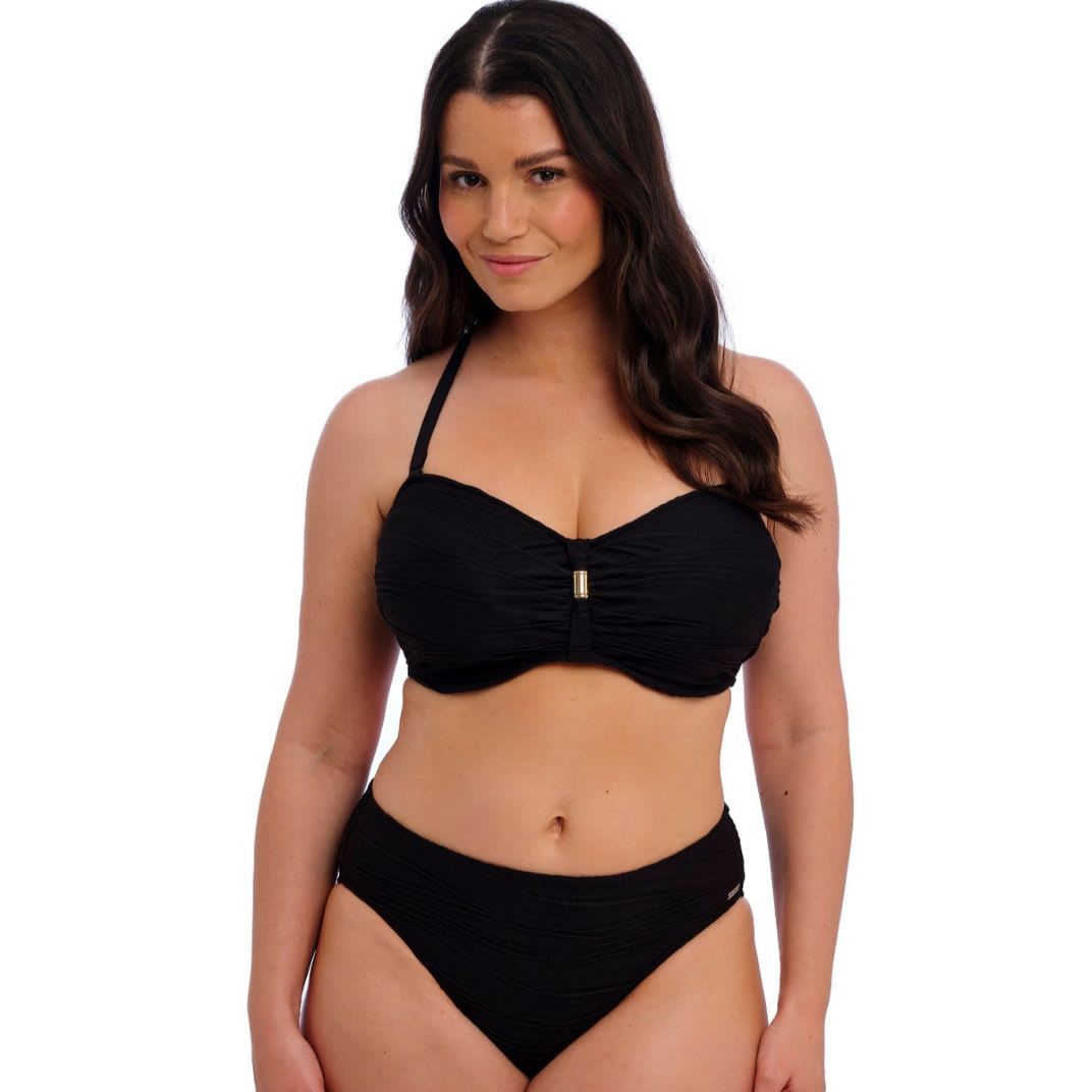 Beach Waves Bandeau Bikini Top