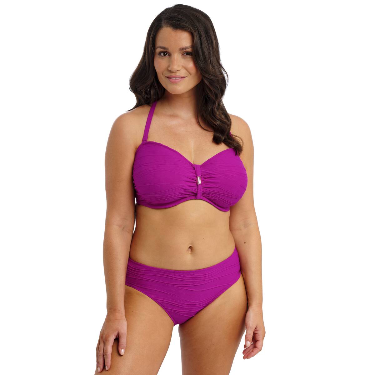Beach Waves Bandeau Bikini Top