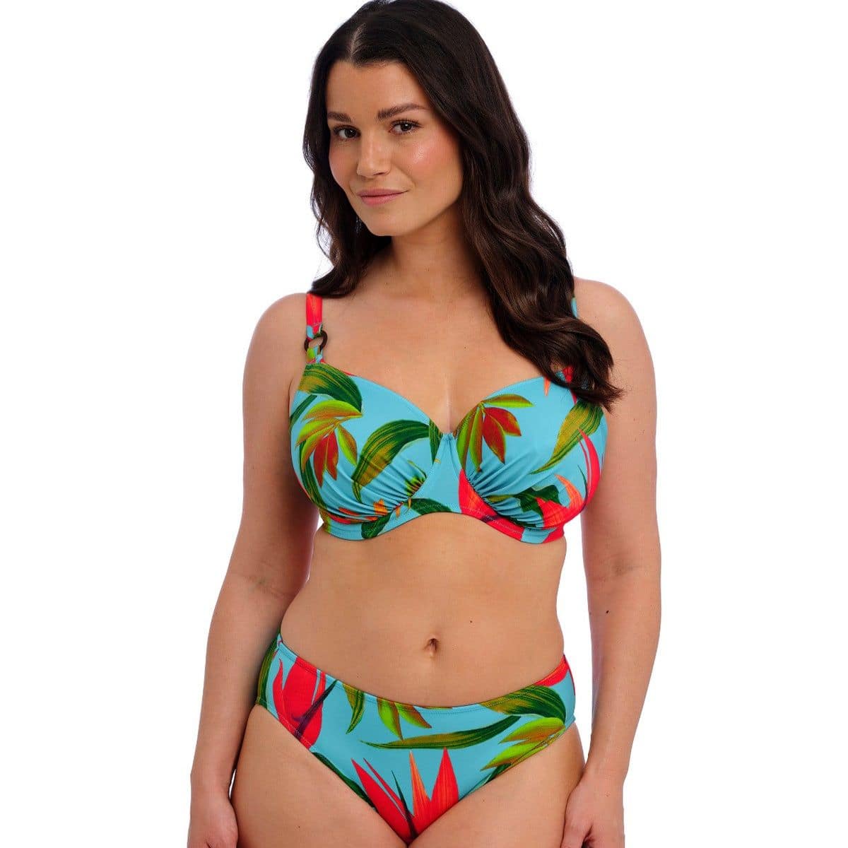 Pichola Gathered Full Cup Bikini Top