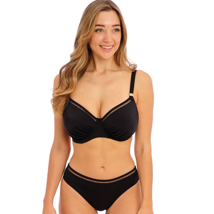 East Hampton Gathered Full Cup Bikini Top