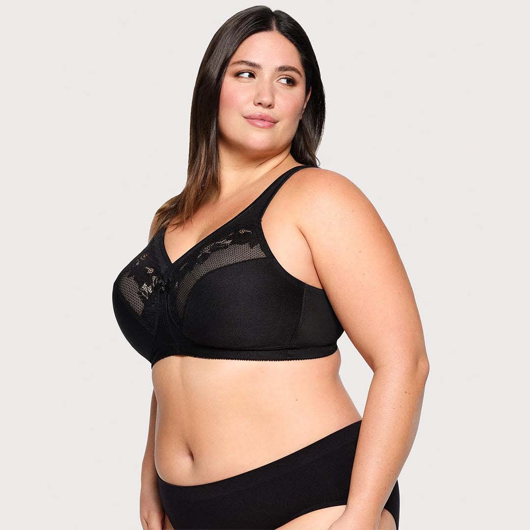 Seamless Minimizer Wirefree Support Bra