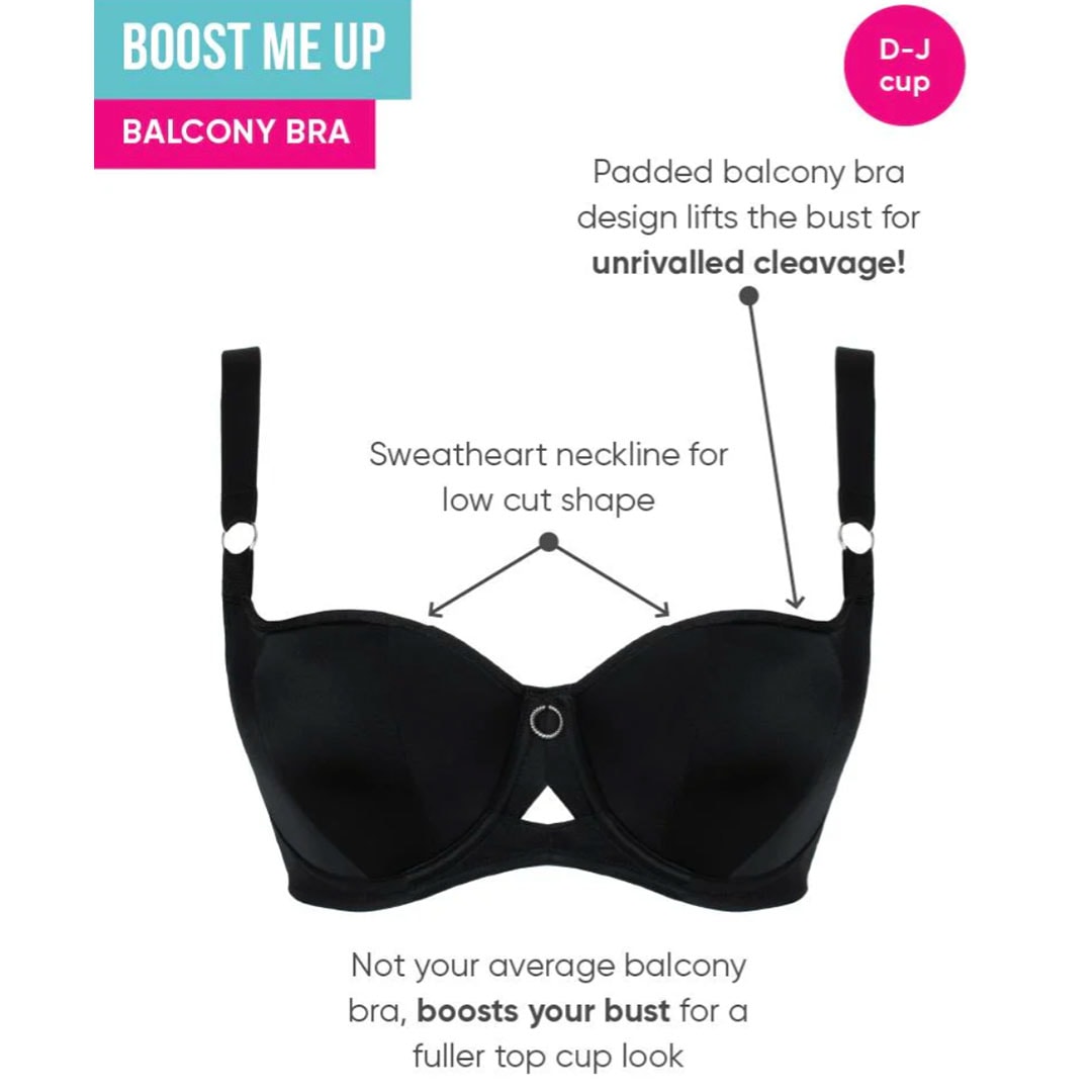 Boost Me Up Padded Balcony Bra
