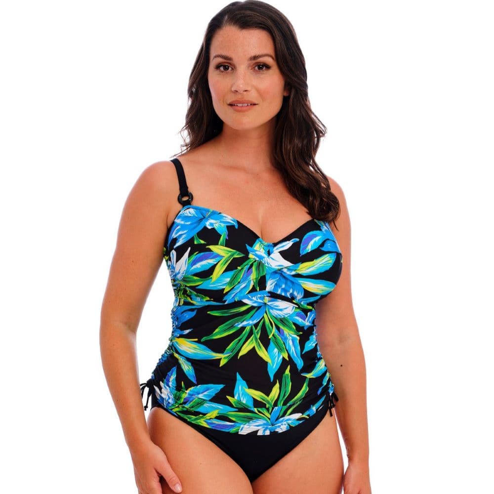 Talm Beach Twist Front Tankini Top