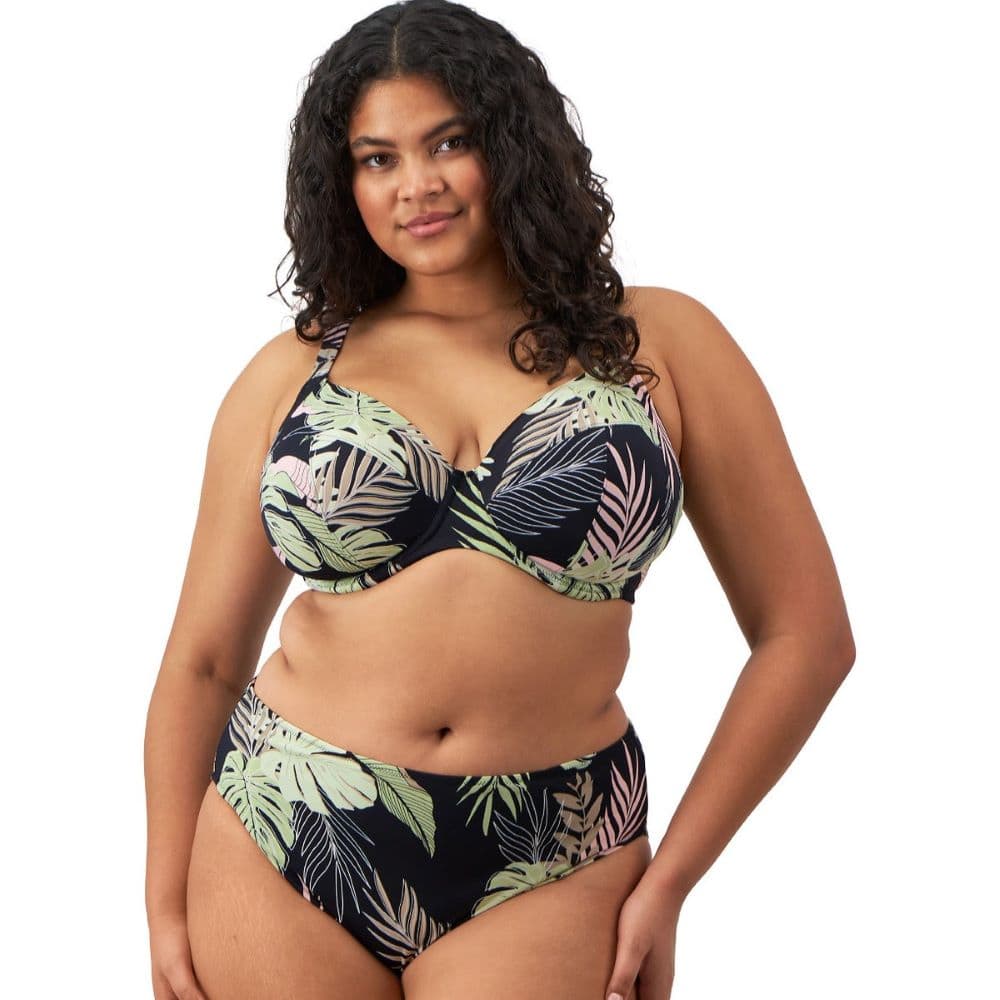 Tropical Retreat Plunge Bikini Top