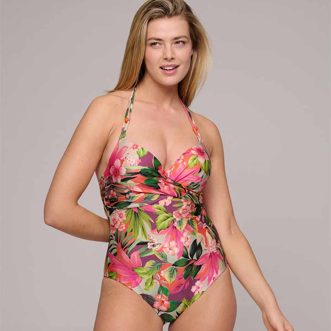 Norma Jeanne Plunge Swimsuit