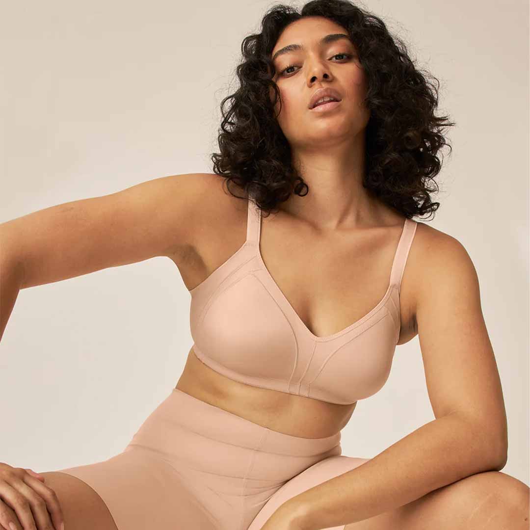 Side Smoothing Wirefree Minimiser Bra