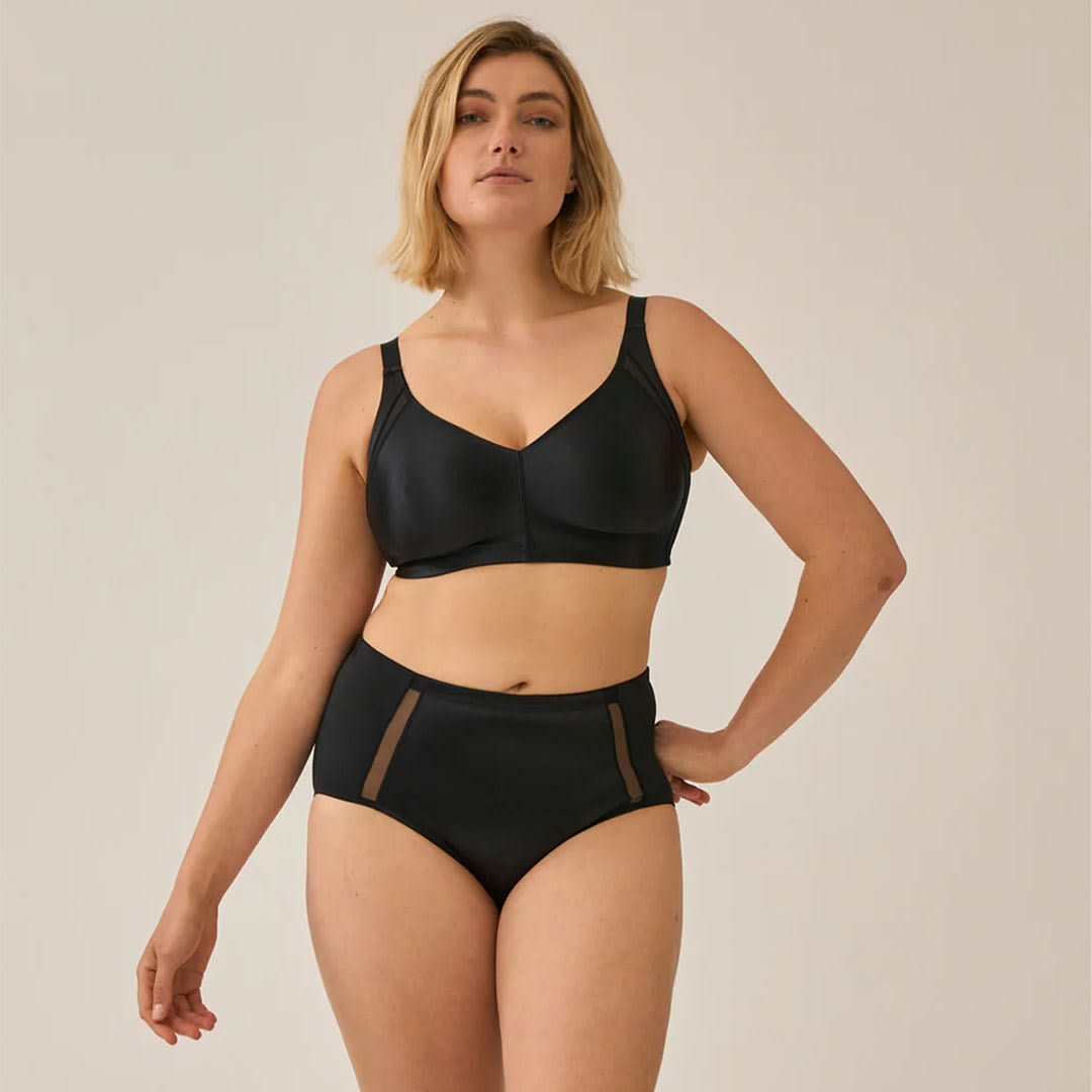 Curve Hugger Seamless Wirefree Minimiser Bra