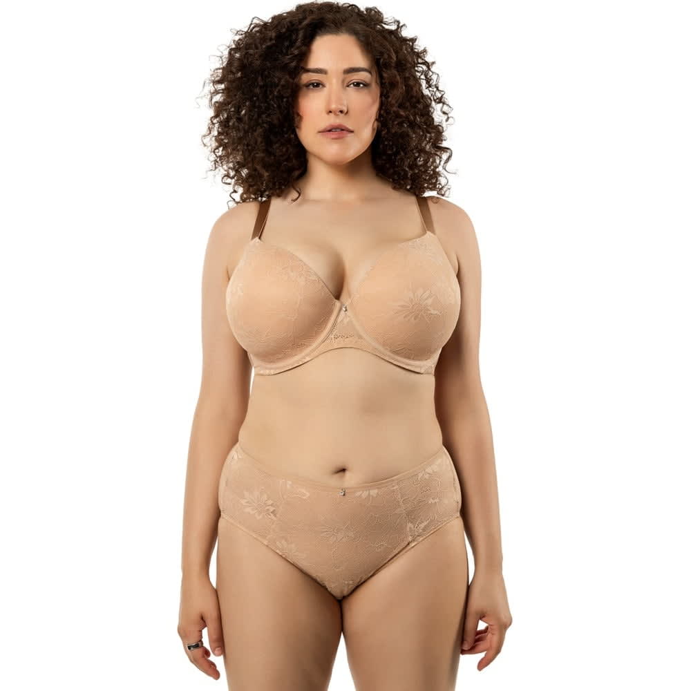 Luxlacy Moulded Lace T-Shirt Bra