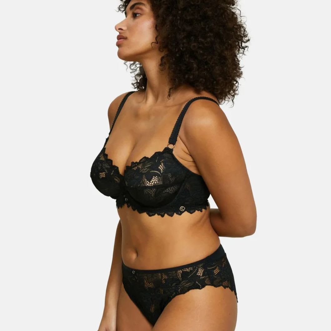 Arum Prima Unlined Scalloped Lace Bra