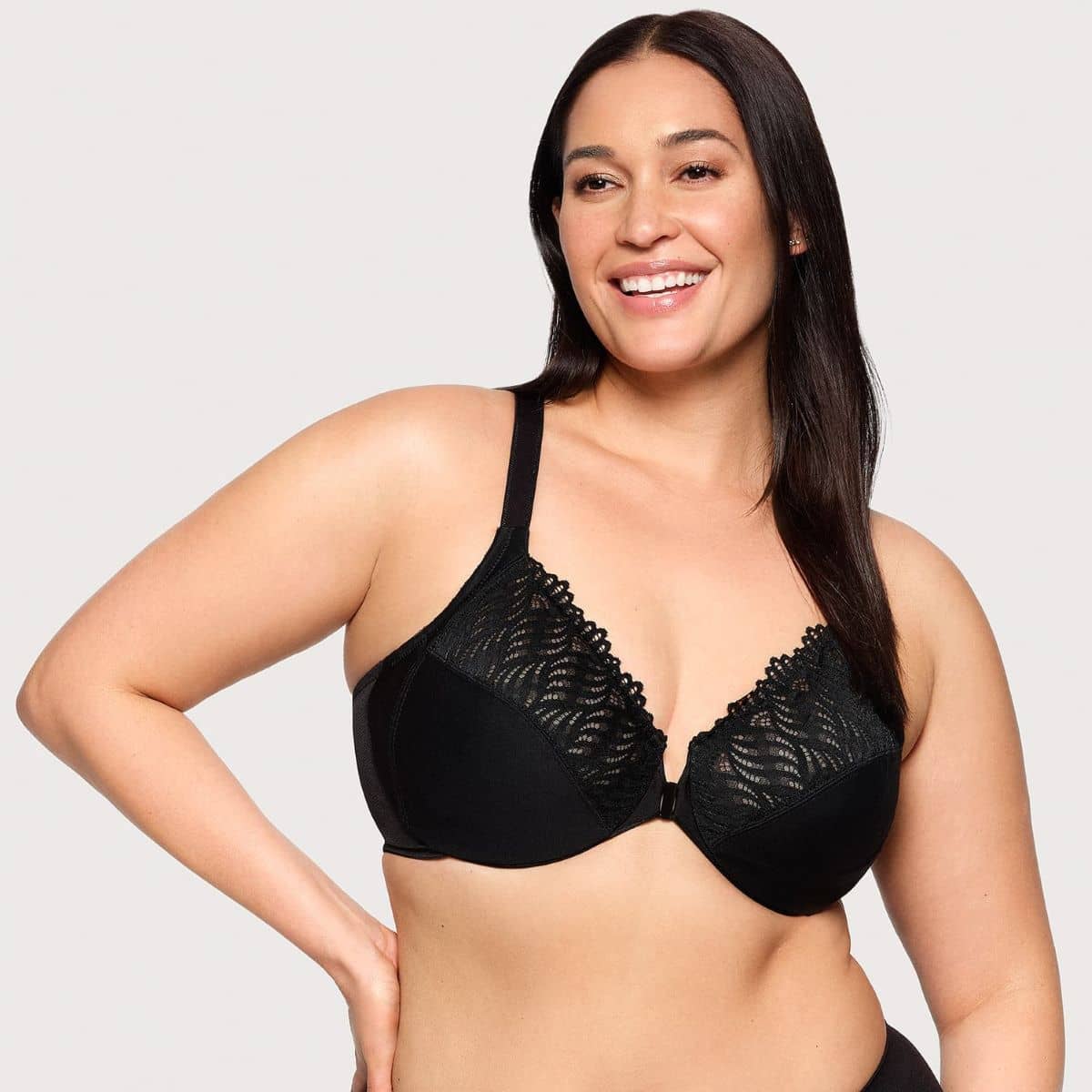 Front-Closure T-Back WonderWire Bra