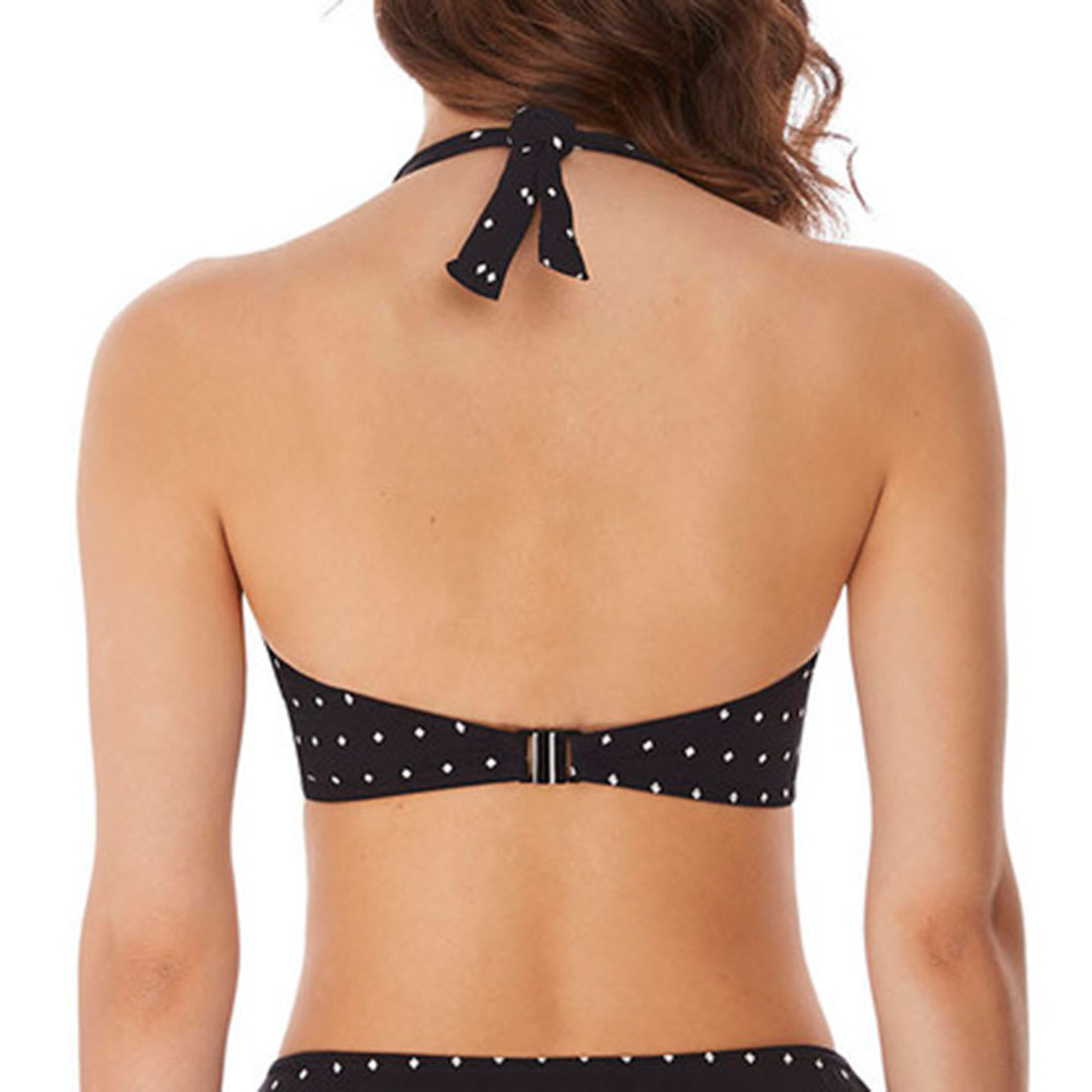 Jewel Cove Banded Halter Bikini Top