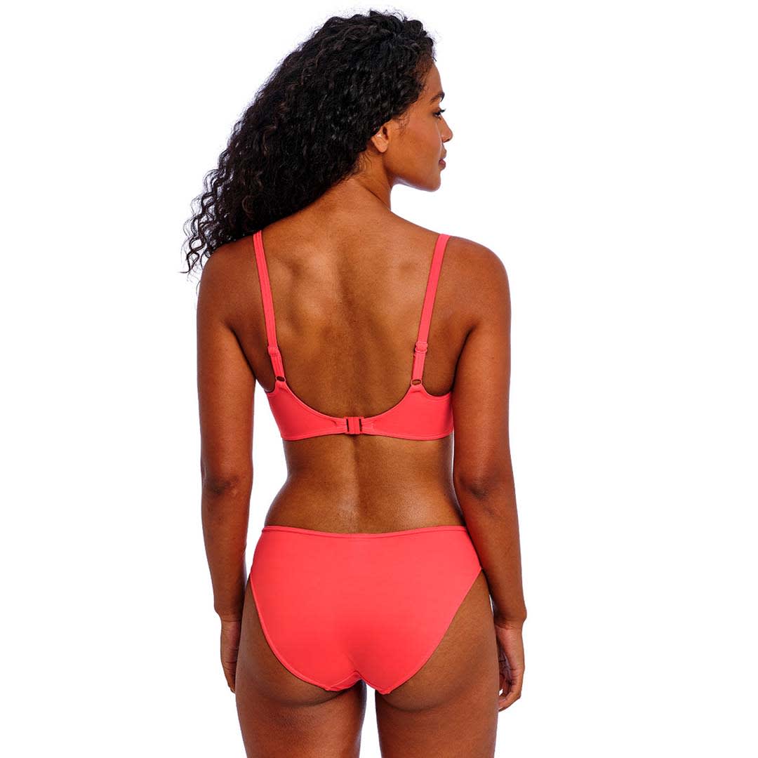 Jewel Cove Plain Sweetheart Padded Bikini Top