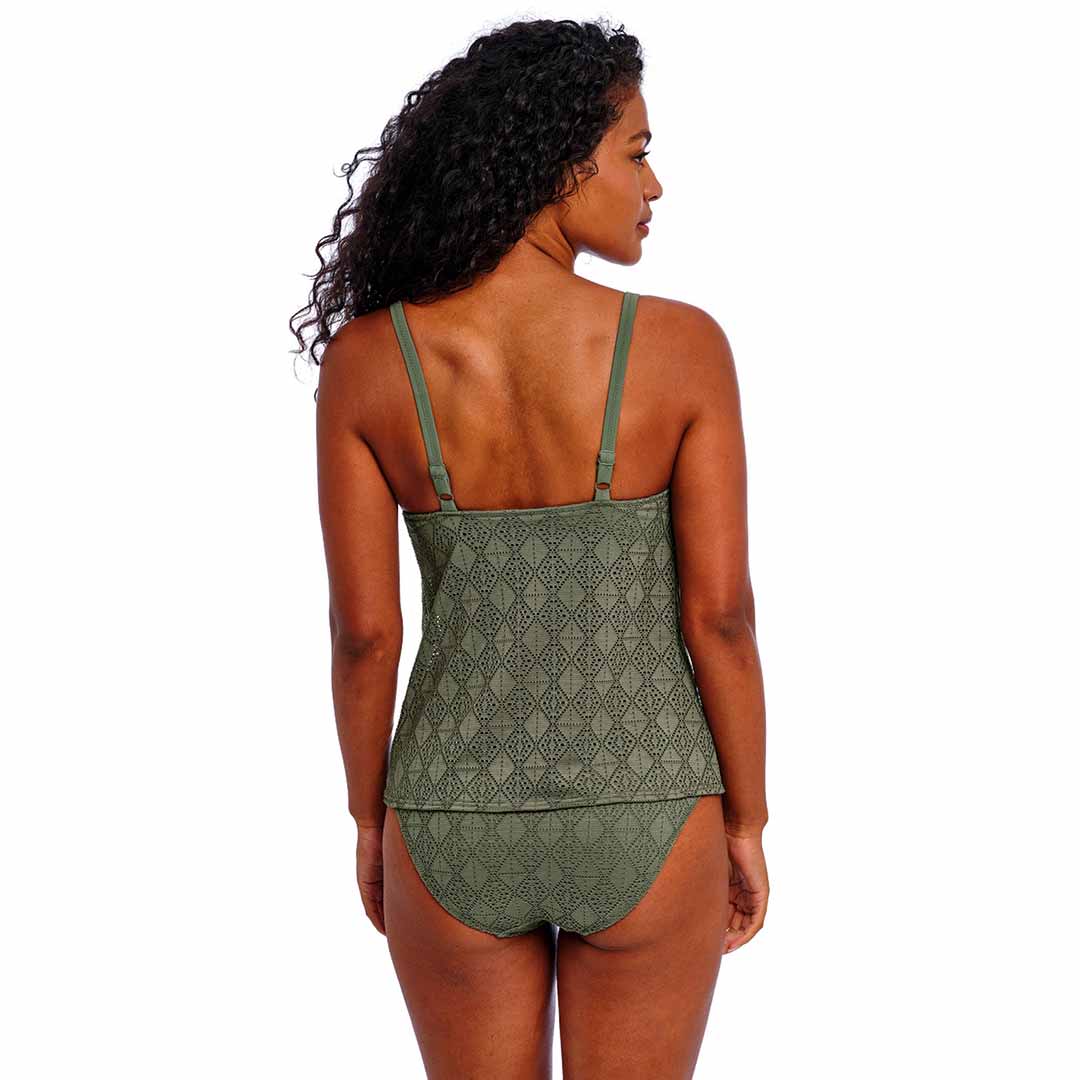 Nomad Nights Uw Plunge Tankini Top