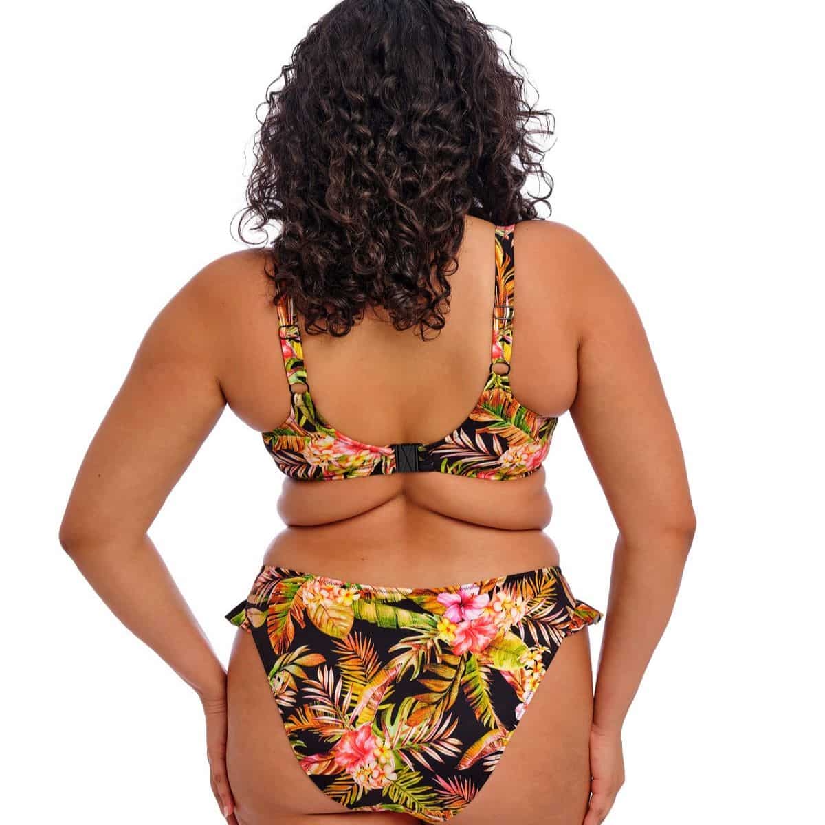 Tiger Valley Plunge Bikini Top