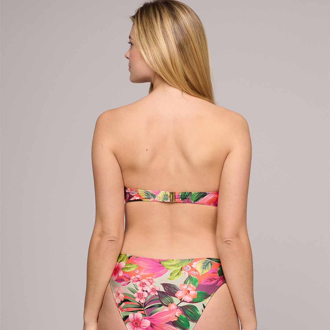 Norma Jeanne Padded Strapless Bikini Top