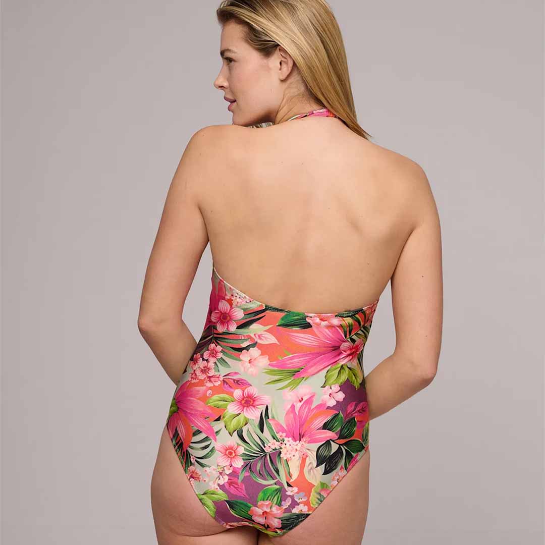 Norma Jeanne Plunge Swimsuit