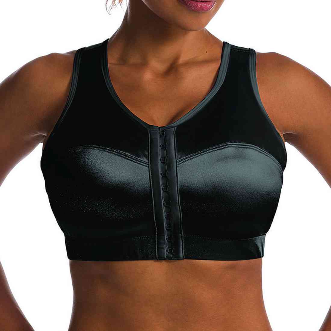 Enell Women's Wire-Free Sports Bra, Black, 3 : : Clothing