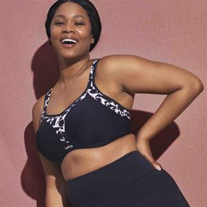 Black Running Pants 42C Workout Bras Lady Bra Plus Size Lace Racer Back Bra  Miss Mary Sweden Bras T Cup Breastfeeding : : Fashion